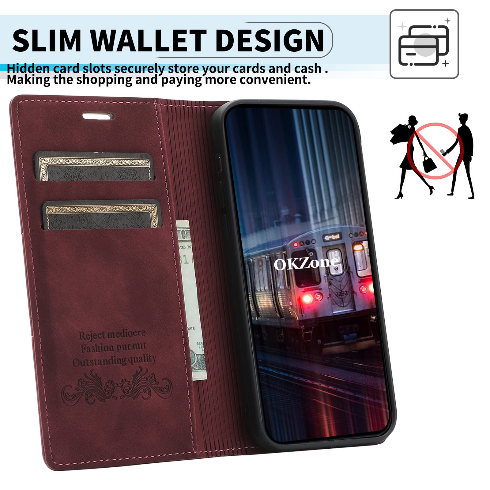 SRISHP Cover per Xiaomi Redmi 10 / Redmi 10 Prime/Redmi 10 2022, Flip Custodia Portafoglio Caso Libro Pelle PU e TPU Silicone Antiurto Cover per Redmi 10 Prime/Redmi 10 2022, Blu