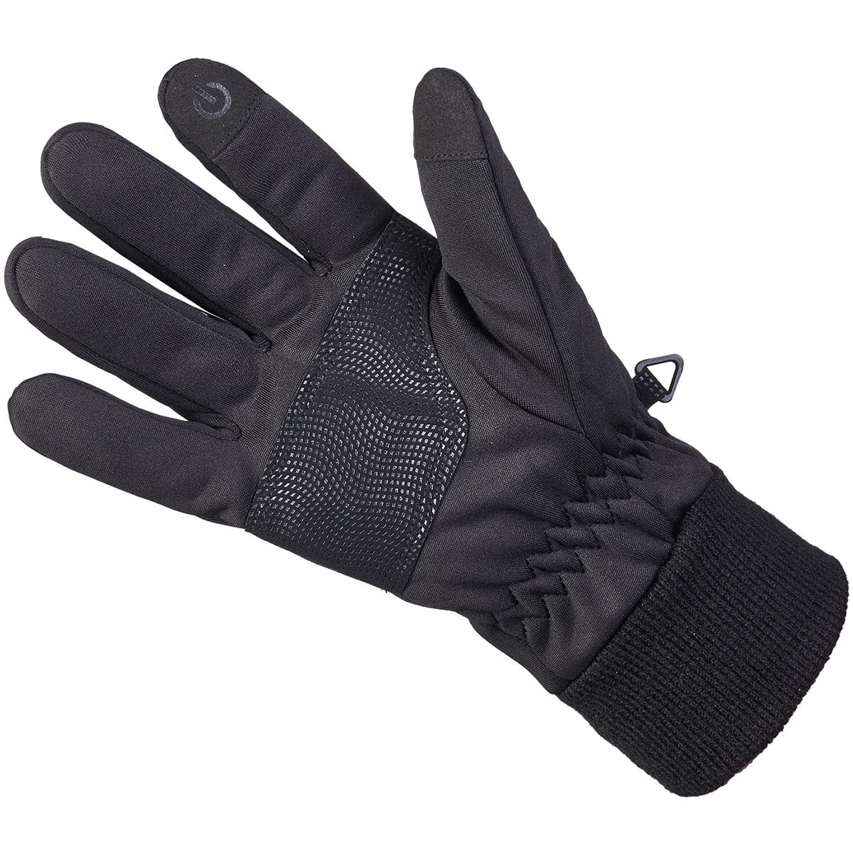 Bergzeit Softshell Handschuhe, Black, S Fashion