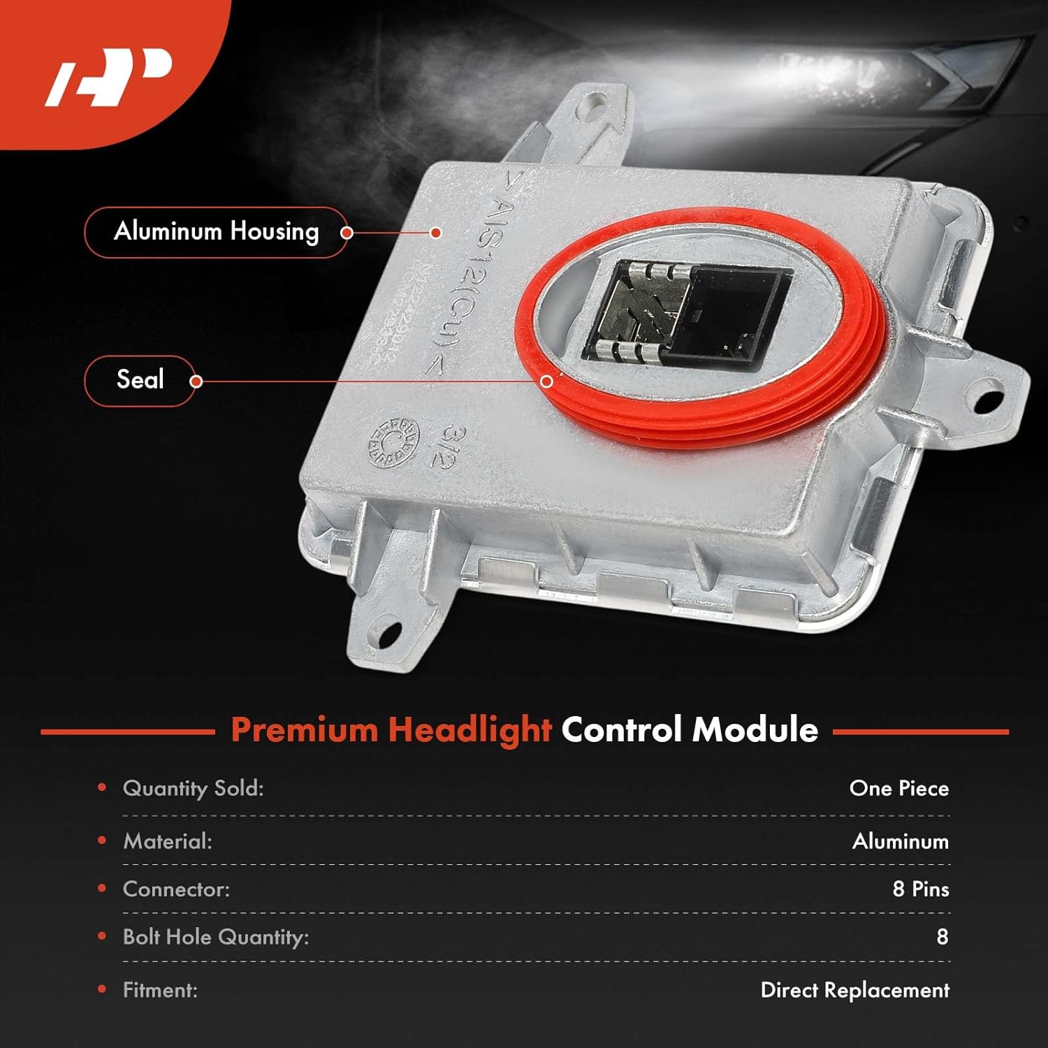 A-Premium Headlight Control Module Replacement for Mercedes-Benz CLA250 CLA45 AMG 2014-2016 GLA250 GLA45 AMG 2015-2017, Front Left