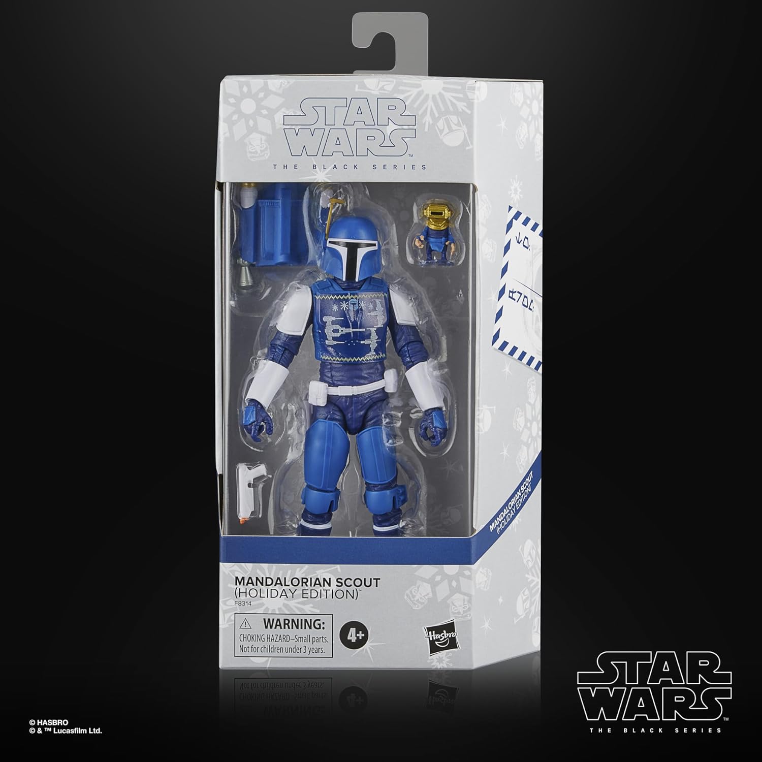 STAR WARS The Black Series Mandalorian Scout (Holiday Edition), Collectible 6 Inch Action Figures, Ages 4 and Up
