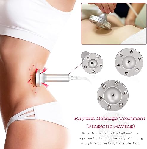 Miniatura 5 de TwoWin Máquina multifuncional de terapia de vacío, juegos de terapia de ventosas, raspado de ventosas, masajeador de forma corporal con succión