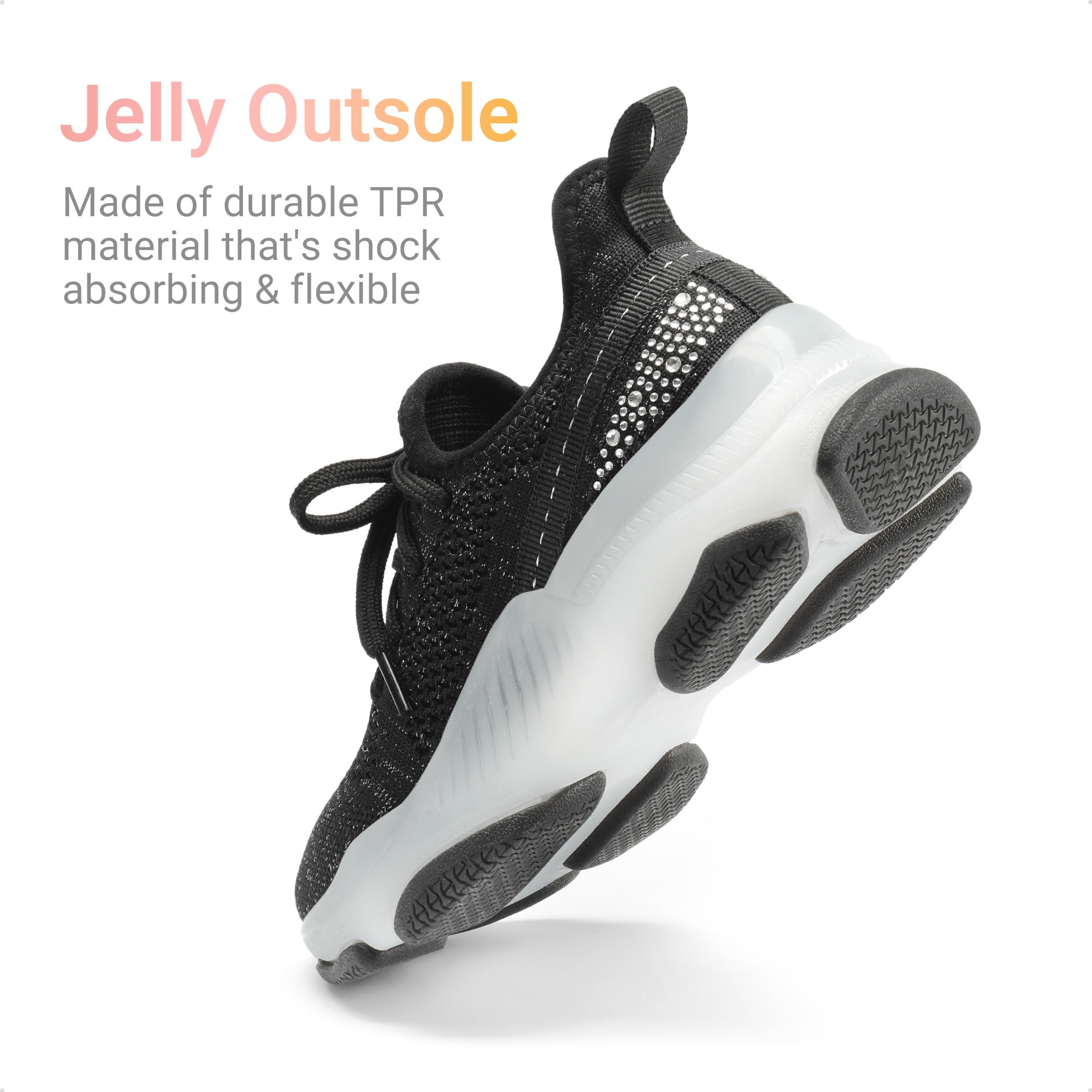 DREAM PAIRS Zapatillas Deportivas Sin Cordones para Niños Zapatillas Running para Correr Ligeros con Suela Antideslizantes