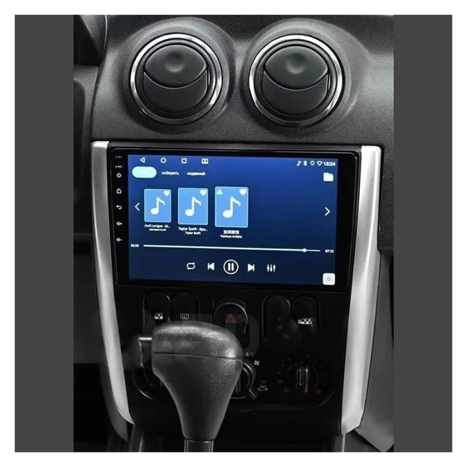 Fascia Marco DVD MP5 Radio Coche Android Marco Vídeo Tablero Multimedia 9 Pulgadas LHD 2 DIN Arnés Kit Centro para Nissan para ALMERA 2012-2019 Juego Panel Radio