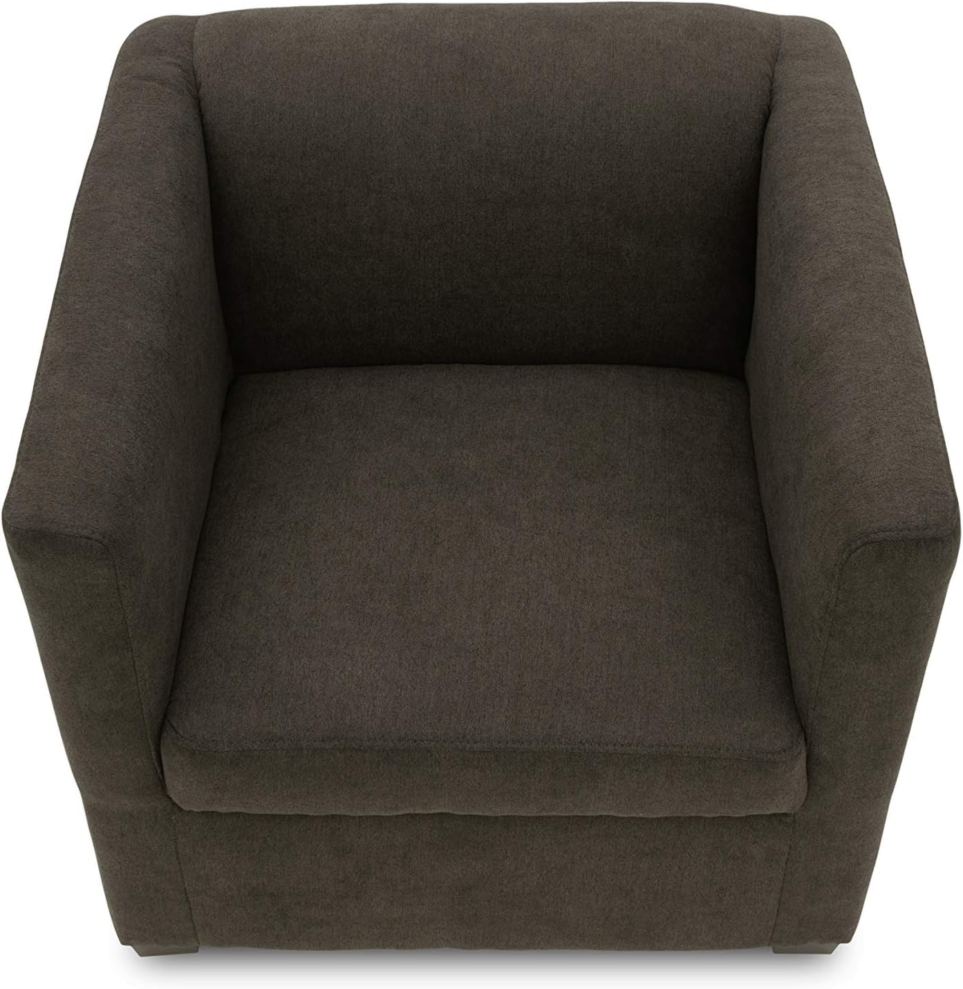 DOMO. collection Poltrona Bob FK, piccola poltrona retrò con braccioli e nucleo a molla, poltrona imbottita, poltrona da cocktail, poltrona lounge, 73 x 75 x 69 cm (larghezza x profondità x altezza),