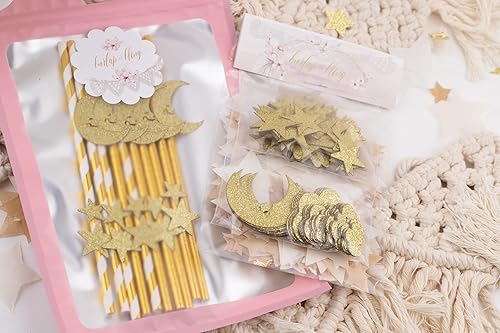 Miniatura 9 de Twinkle Twinkle Little Star Baby Shower, Star Confetti, Moon Confetti, Moon and Stars Baby Shower