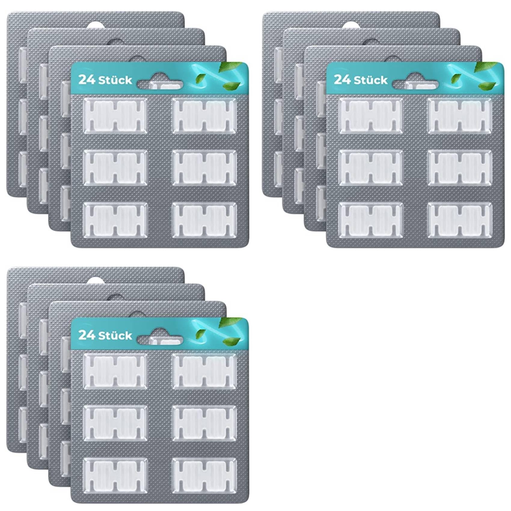 Hndhbfgrt 72X Fragrance Sticks Fragrance Blocks Set Replacement for Kobold VK 140 VK 150 Vacuum Cleaner Air Freshener