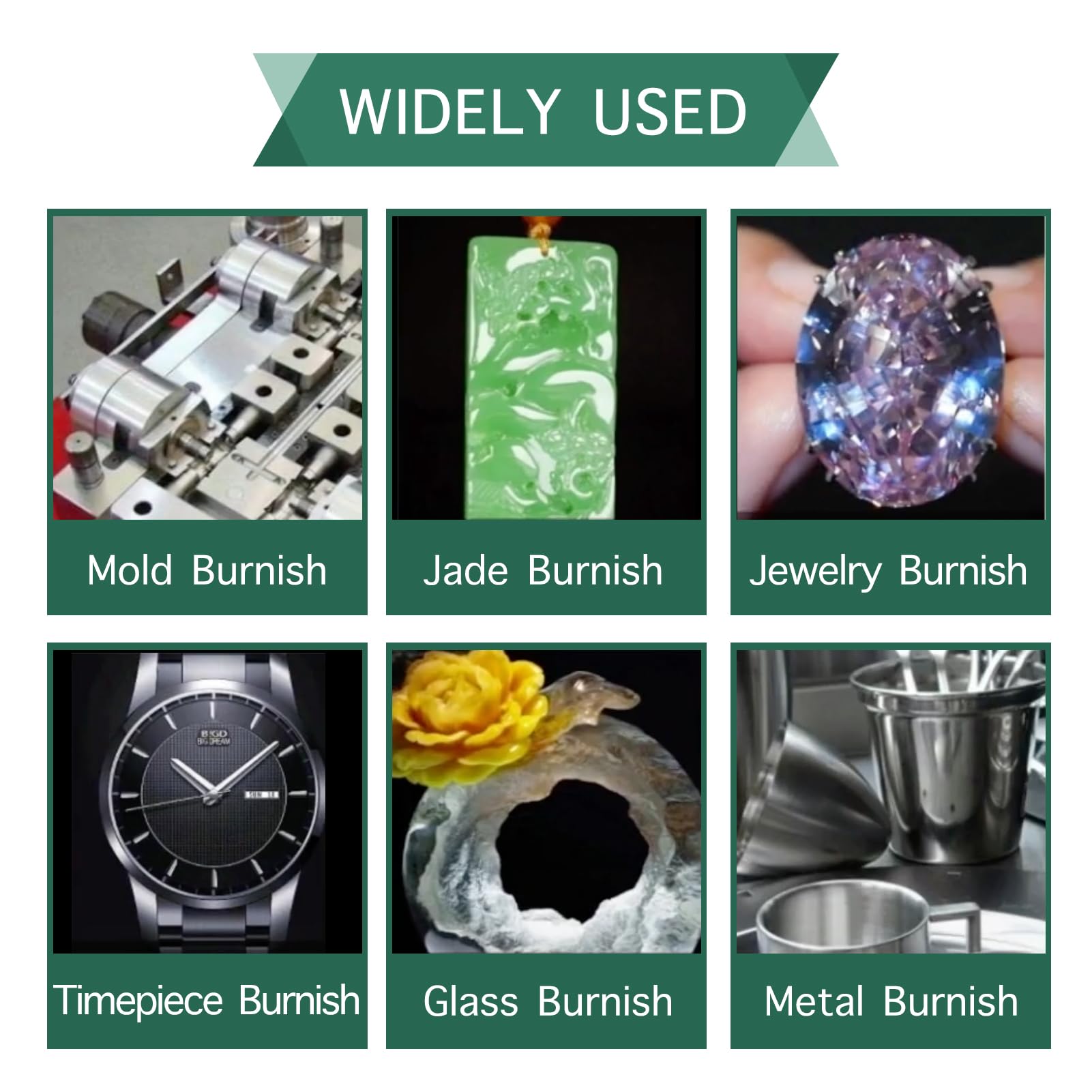 Diamond Grinding Burrs - 30 Pcs Set for Dremel -5