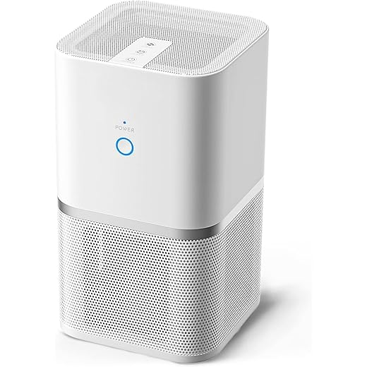 Ash & Roh Air Purifier One Button Easy Control Filter with A