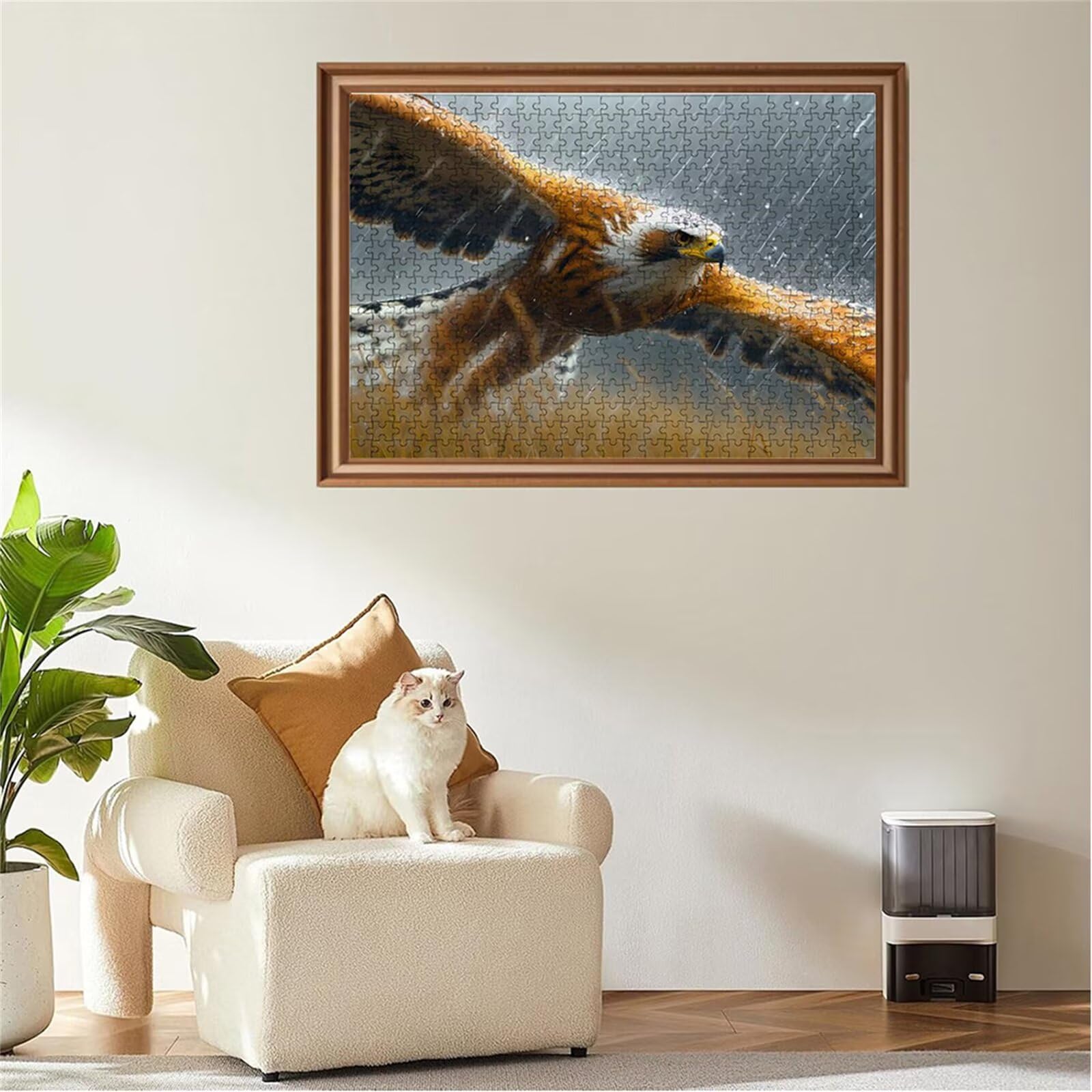 Puzzle 2000 sztuk orzeł puzzle ptak drewniane układanki, klasyczne dla dorosłych diY gra wyzwanie idealnie pasują do swoich liter z tyłu Wysokiej jakości puzzle dla dzieci dorosłych wiek 14 lat U-8