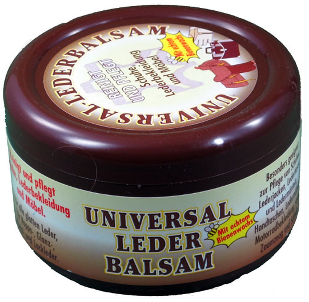 Uniwersalny balsam do skóry 250 ml czyści i pielęgnuje odzież skórzaną, buty, meble skórzane i drewniane z prawdziwym woskiem pszczelim