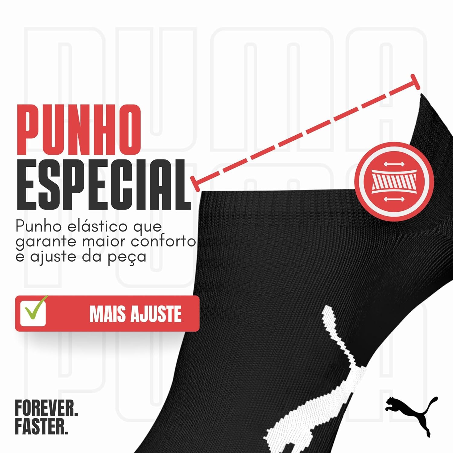 Kit 3 Pares Meia Puma Soquete Sapatilha Invisível Respirável Original em promoção! Veja a oferta e mais achadinhos de Moda íntima 4 Hoje é o melhor dia para comprar Kit 3 Pares Meia Puma Soquete Sapatilha Invisível Respirável Original com aquele preço maroto! Promoção! Aproveite a oferta! 4