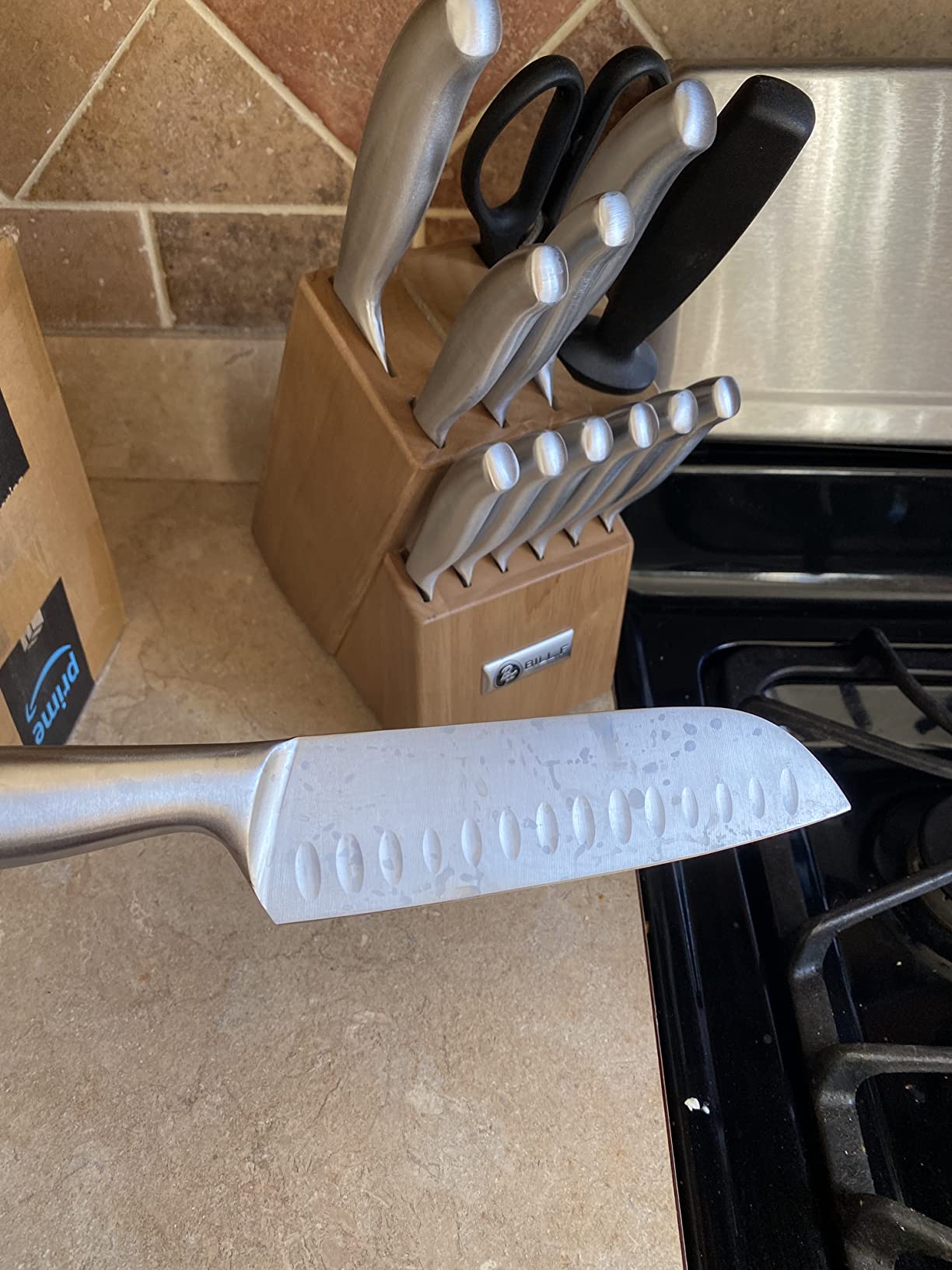 8/mo Finance BILL.F Kitchen Knife Set Professional Knife Set with