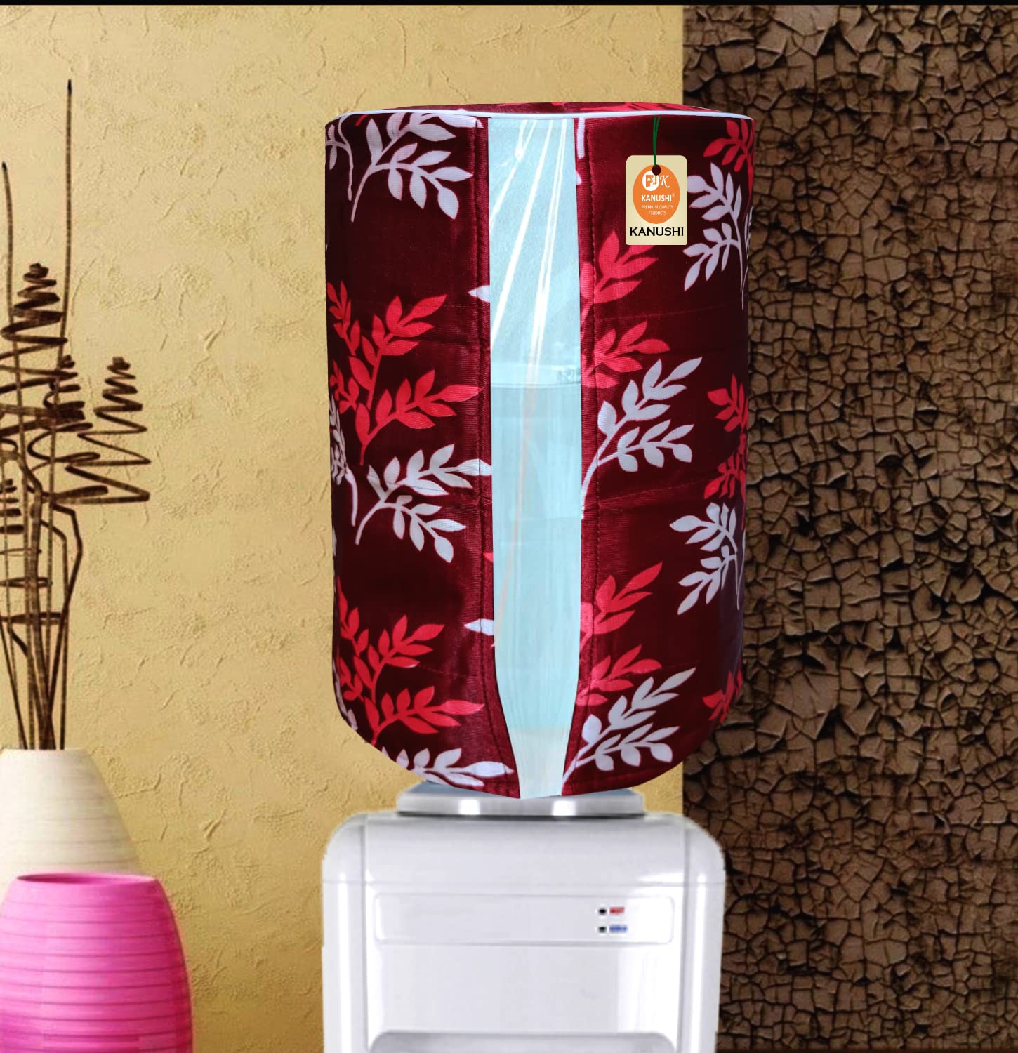 KANUSHI Industries® Water Dispenser Bottle Cover with Water Level