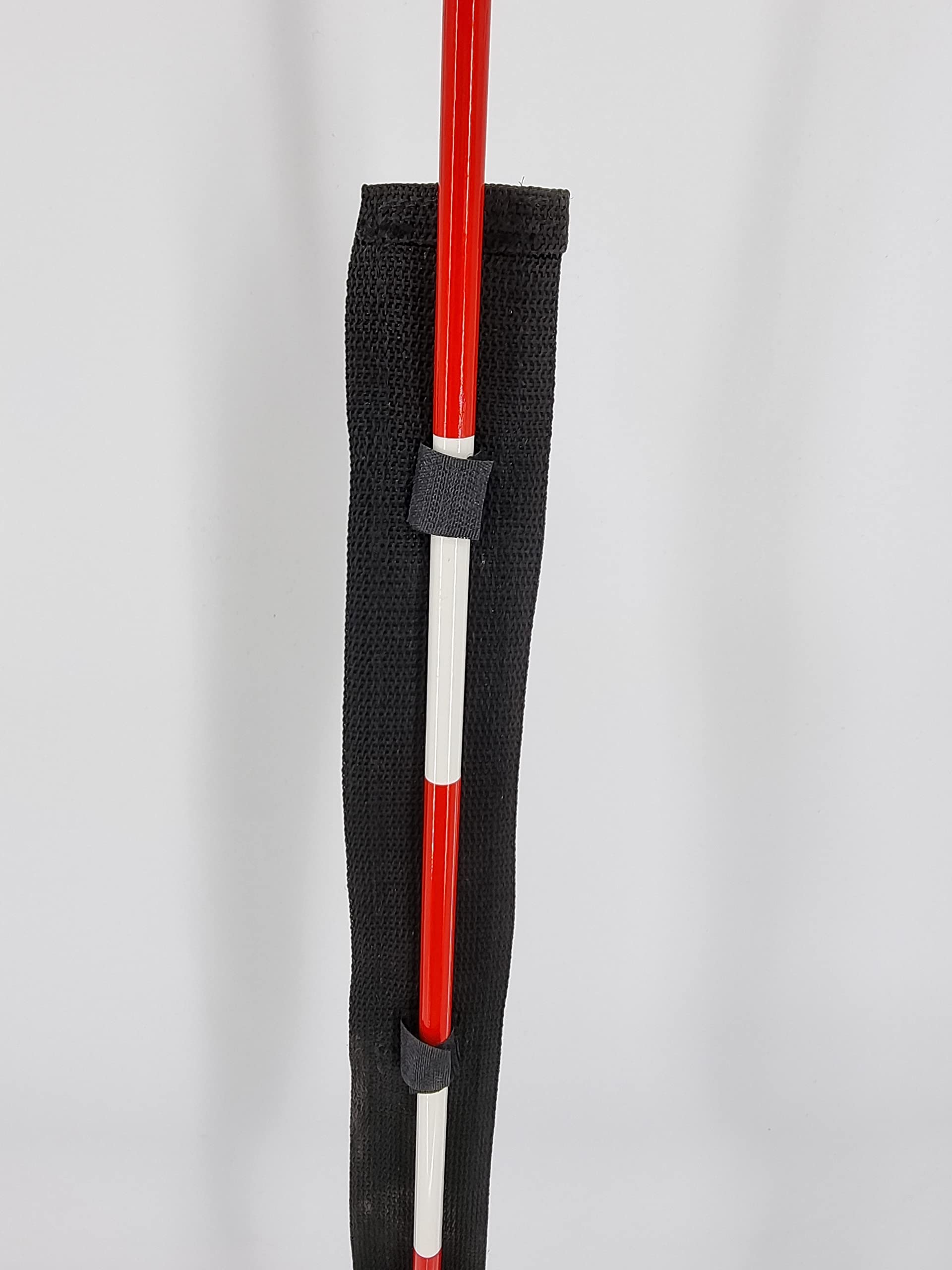 Lot de 2 Mires de Volley-Ball avec Attaches Velcro - Antennes VB pour Entraînement