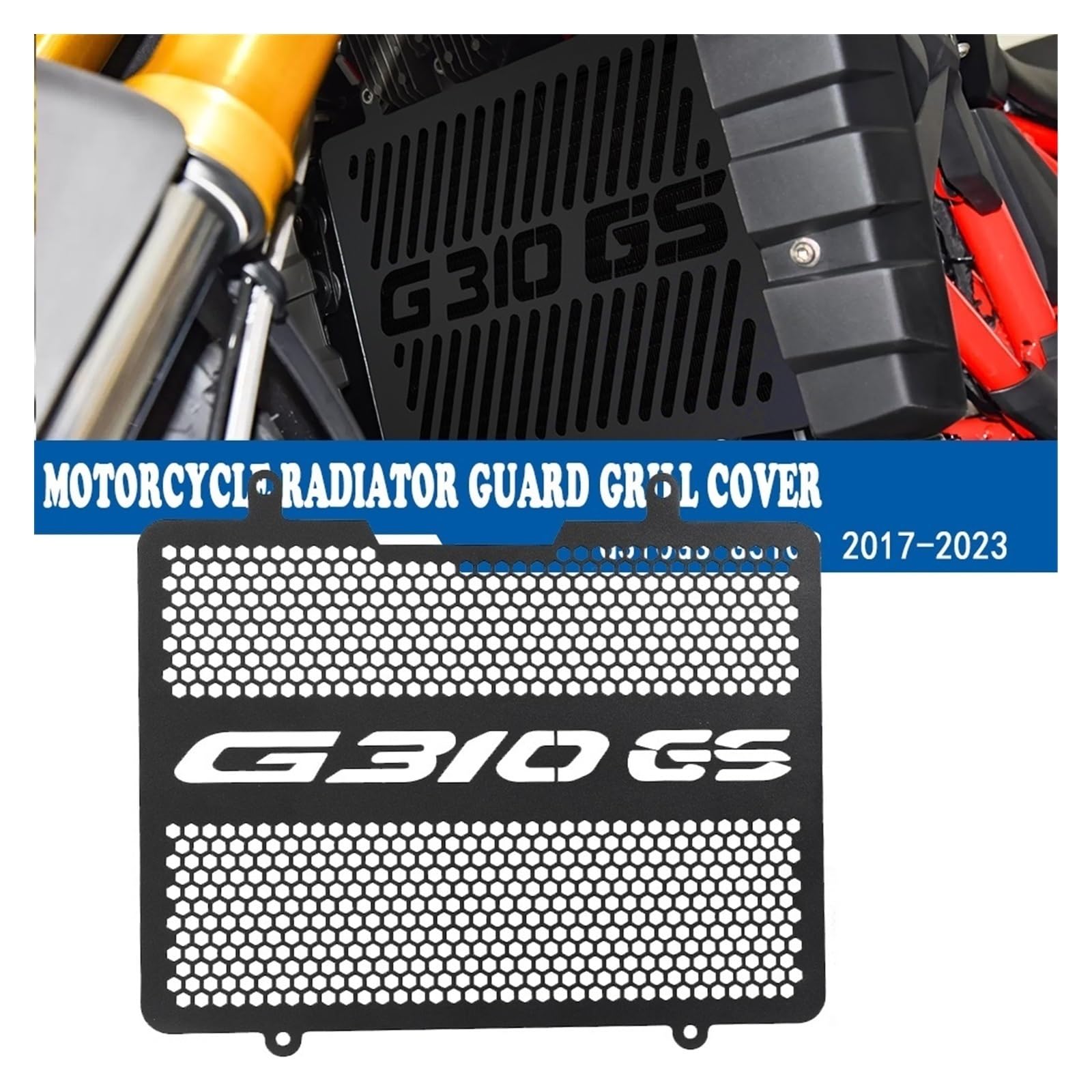 para B&MW G310GS G 310 GS G 310GS 310GS 2017 2018 2019 2020 2021 2022 2023 Cubierta Protectora para Parrilla De Motocicleta, Parrilla Protectora Cubierta Rejilla radiador