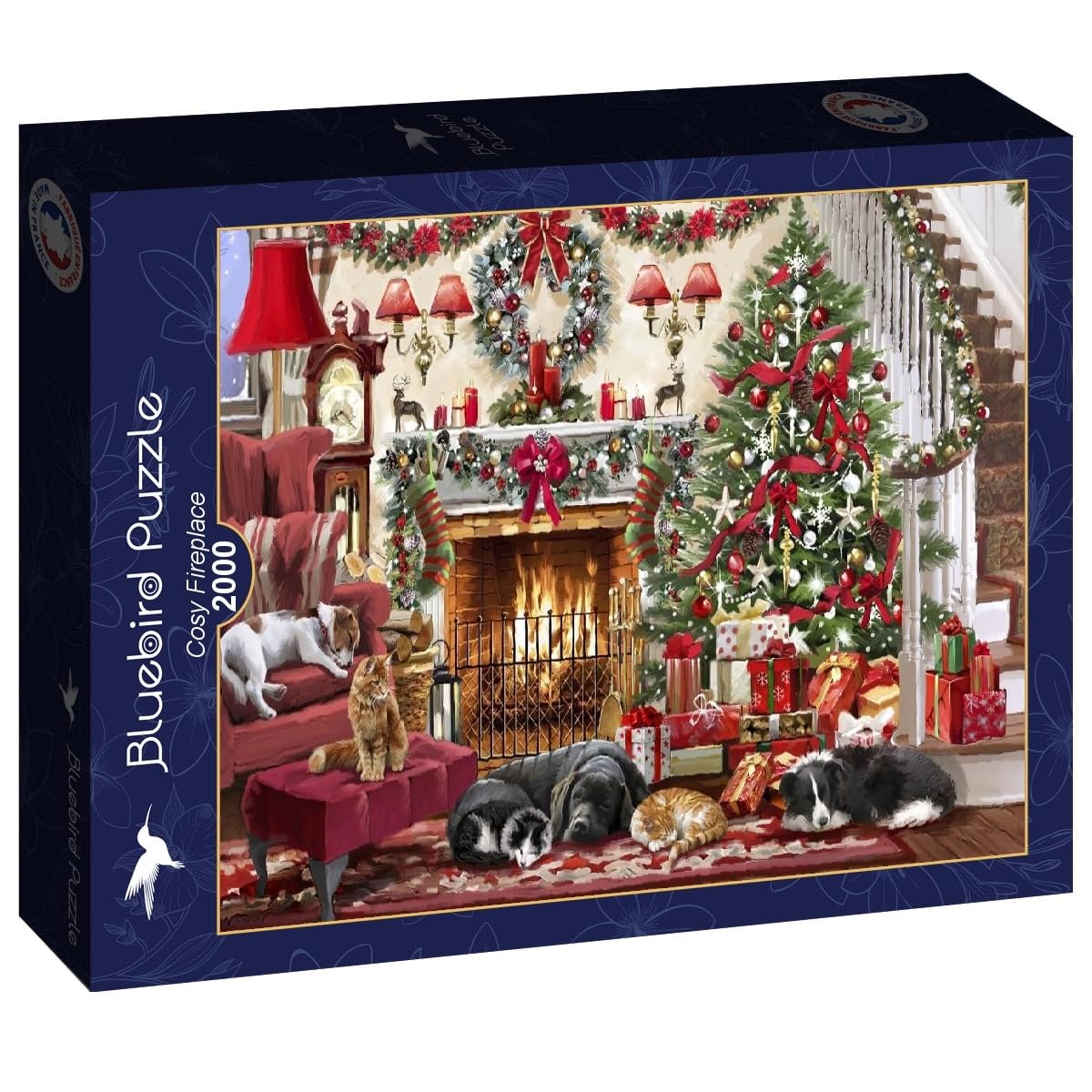 Bluebird Puzzle Cosy Fireplace - 2000 Teile