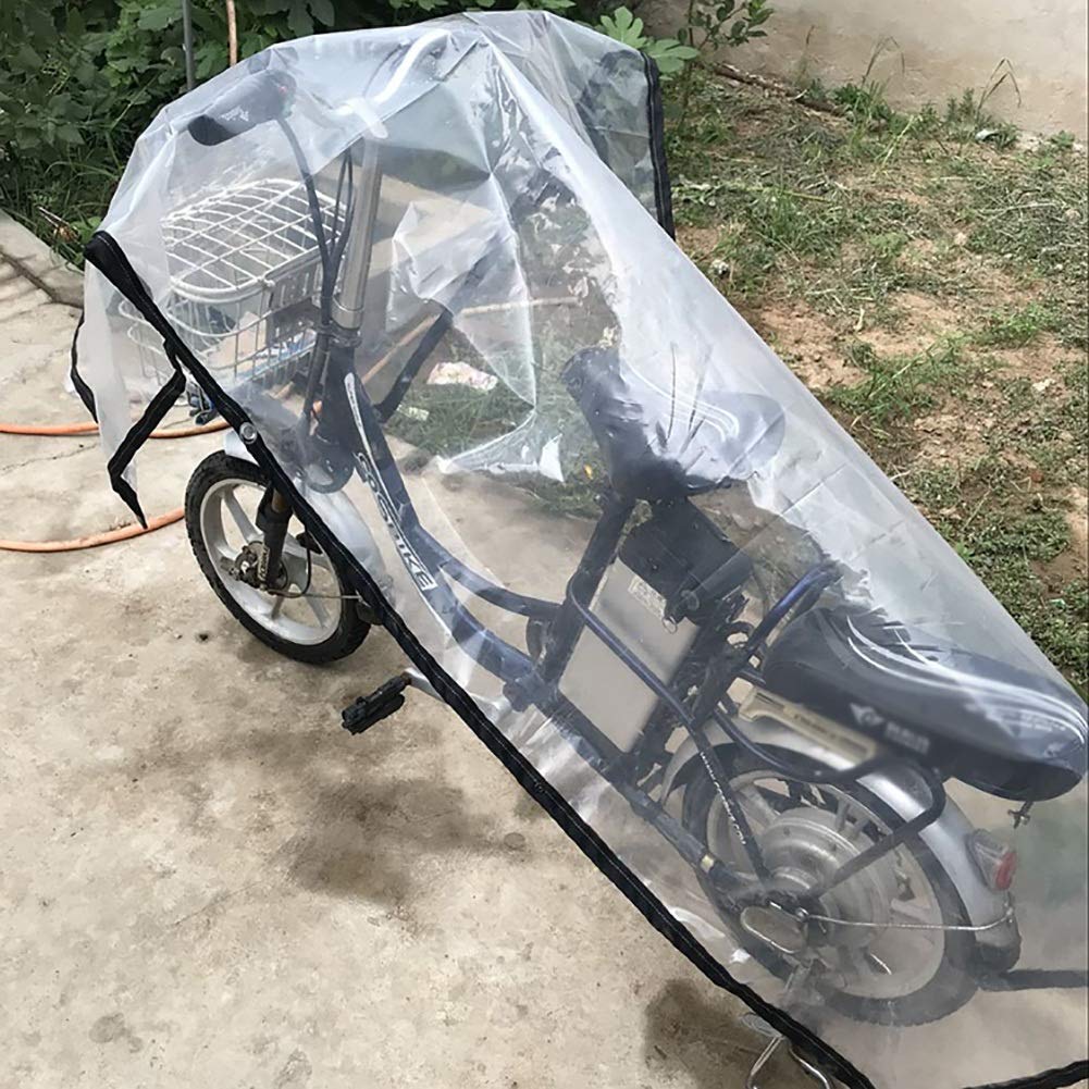 Lona Transparente a Prueba de Lluvia Toldos para Plantas de Invernadero Borde de plástico Toldo para balcón Exterior Aislamiento térmico A Prueba de Polvo (Tamaño: 4X5m)