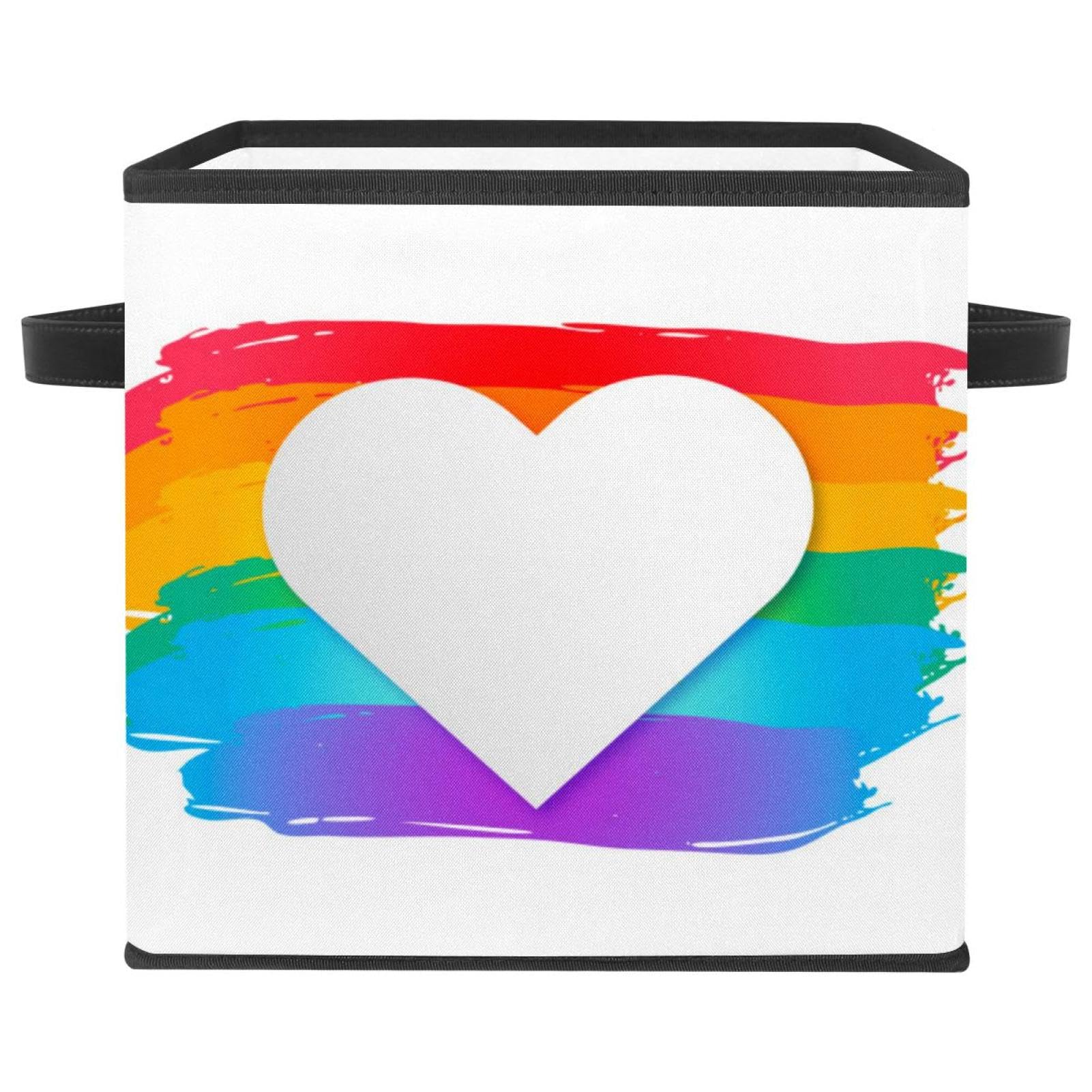 Boîte de rangement cœur coloré pour créer une atmosphère douce et ordonnée