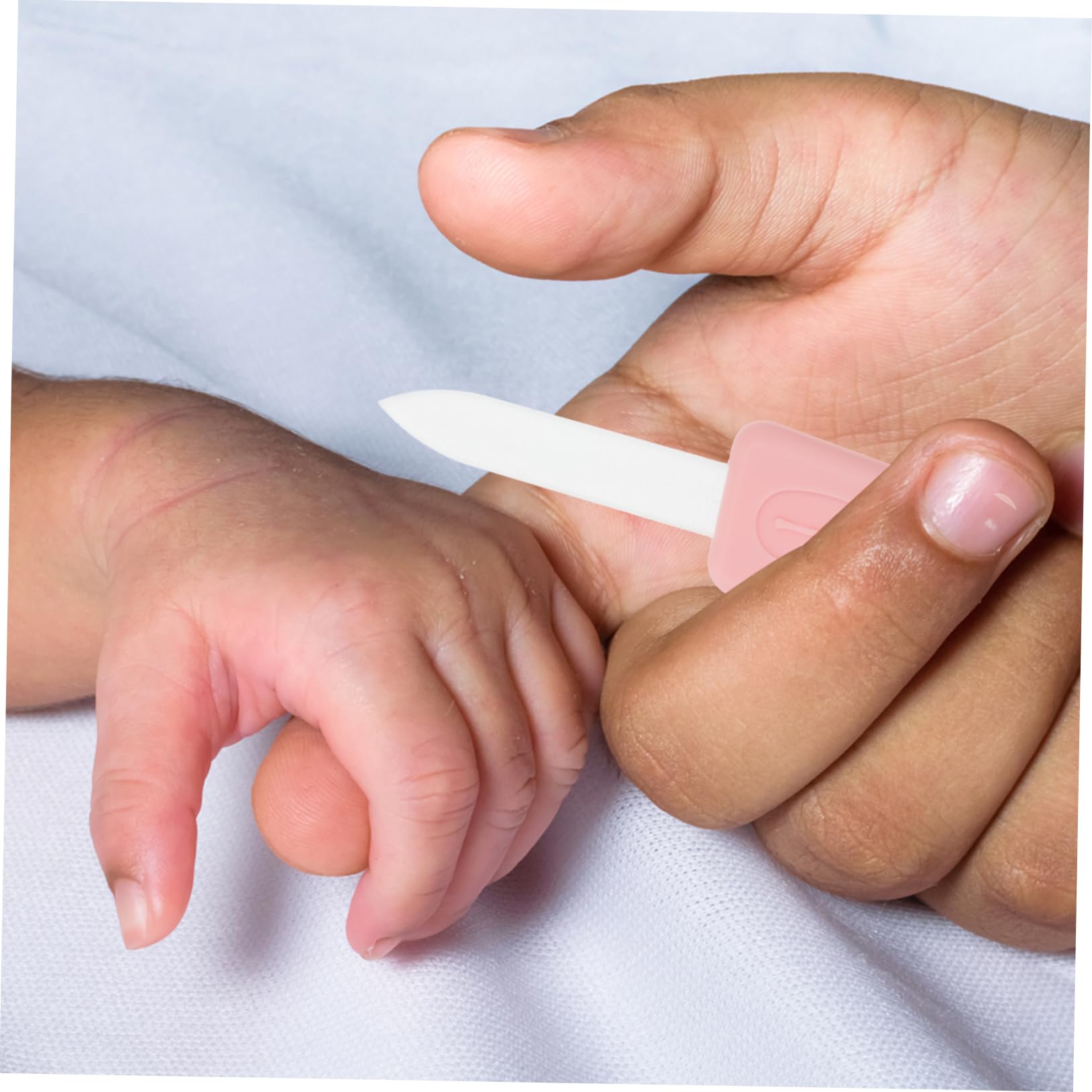 TOYANDONA 3juegos Cortaúñas Para Bebés Cabezas De Molienda Kit De Cuidado De Uñas Para Recién Nacidos Seguro y Diseño Color Rosa Para Manicura Infantil
