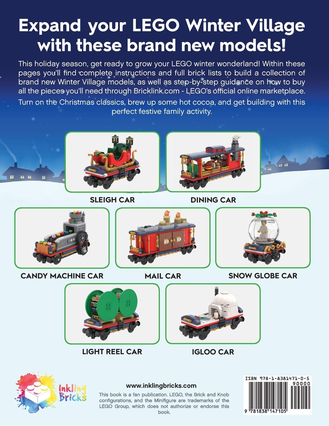 Build Up Your LEGO Winter Village: Christmas Train 2      Paperback – October 1, 2020