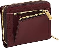 Vista 5 de Fossil Logan - Cartera plegable de piel con bloqueo RFID para mujer