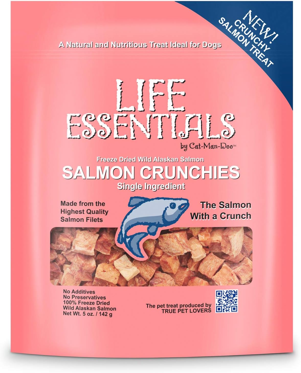 Chef Kitty Freeze Dried Salmon for Cats Made from 100