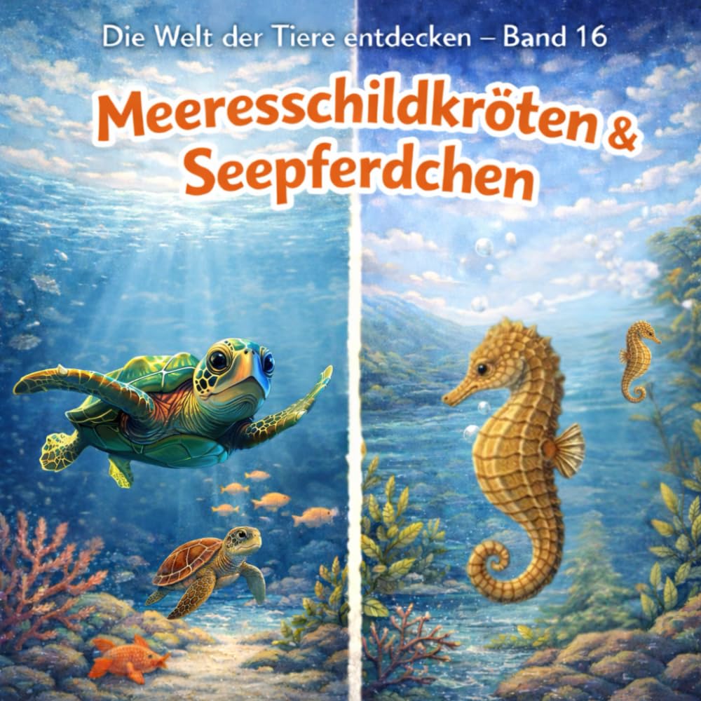 Meeresschildkröten & Seepferdchen: Die Welt der Tiere entdecken - Band 16 (Tiere hautnah entdecken)