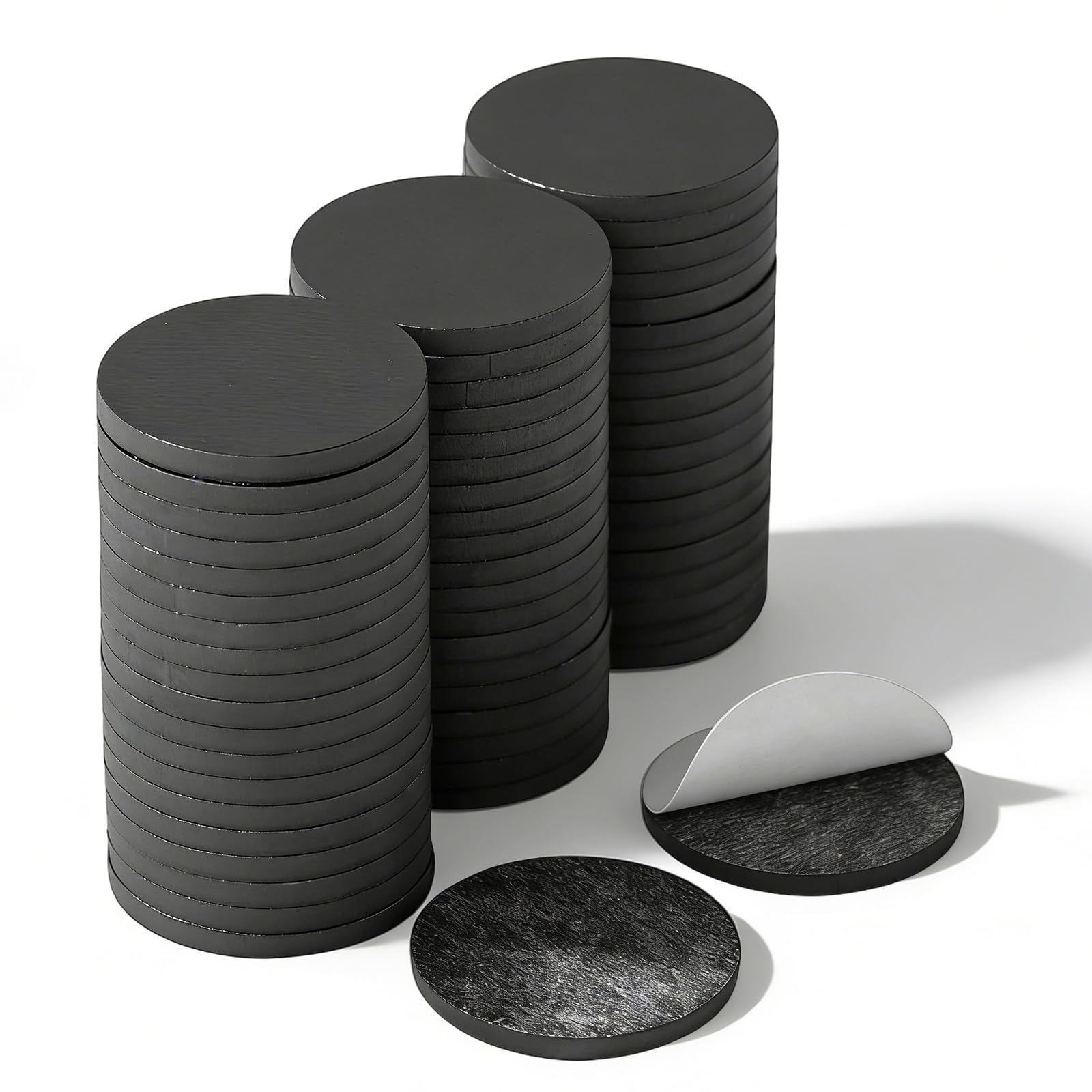Towjug Round Magnets with Adhesive Backing, 240 Fridge Circle Magnetic Tape — Amazon image 11