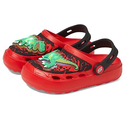 SKECHERS KIDS Swifters T Rex Brights (Little Kid/Big Kid) Boys Shoes Red