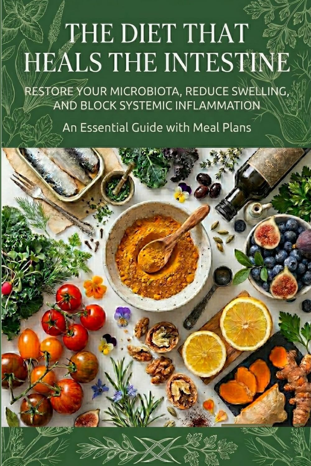 THE DIET THAT HEALS THE INTESTINE: Restore Your Microbiota, Reduce Swelling, and Block Systemic Inflammation. An Essential Guide with Meal Plans.