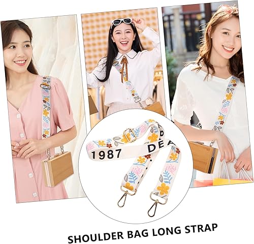 Miniatura 6 de EXCEART 7 Pcs Backpack Straps Purse Handle Strap Vintage Purse Strap Adjustable Bag Strap Padded Tote Bag Strap with Buckles Crossbody Bag Strap