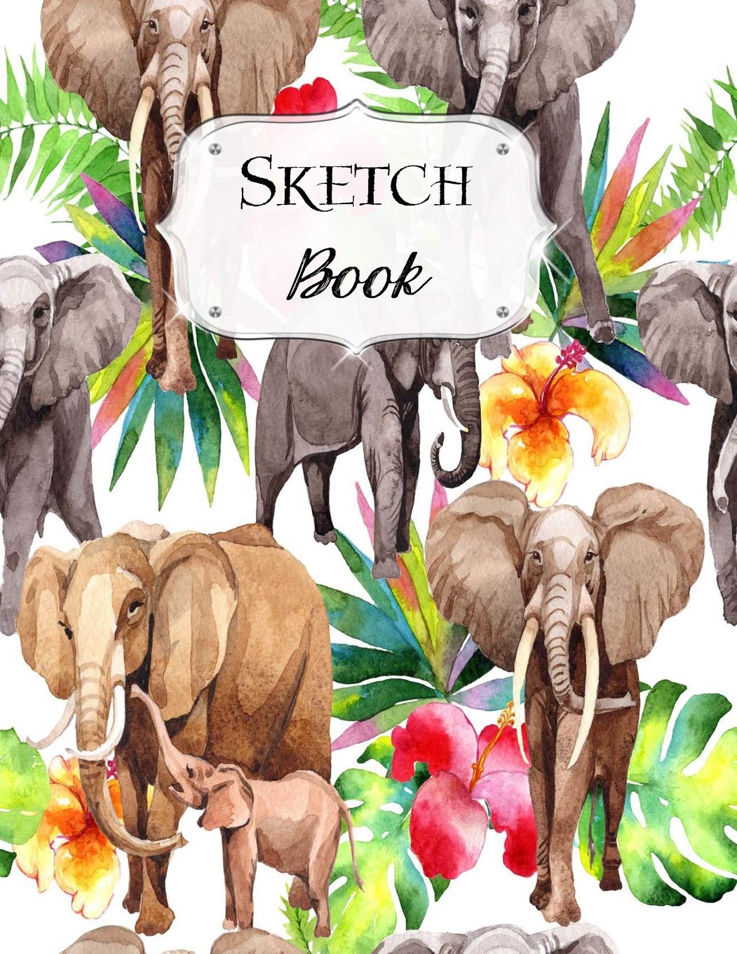 Sketch Book: Elephant | Sketchbook | Scetchpad for Drawing or Doodling | Notebook Pad for Creative Artists | #3