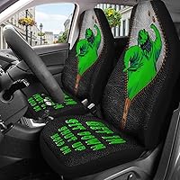 Vista 3 de Nightmare Skellington Ghost 2 - Fundas de asiento delantero para automóvil, camión, SUV, regalos de Navidad, funda de asiento de cubo duradera