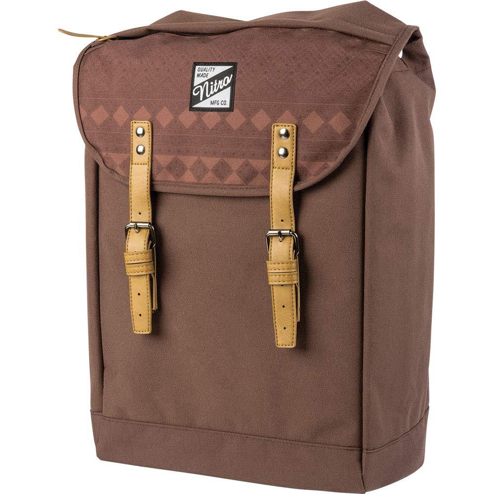 VENICE URBANER FREIZEIT DAMEN HERREN RUCKSACK IM RETRO LOOK MIT GEPOLSTERTEM 15'' LAPTOP FACH SCHULRUCKSACK WANDERRUCKSACK STREETPACK, Northern Patch, 28 L, 560 g, 1151-878035_1961