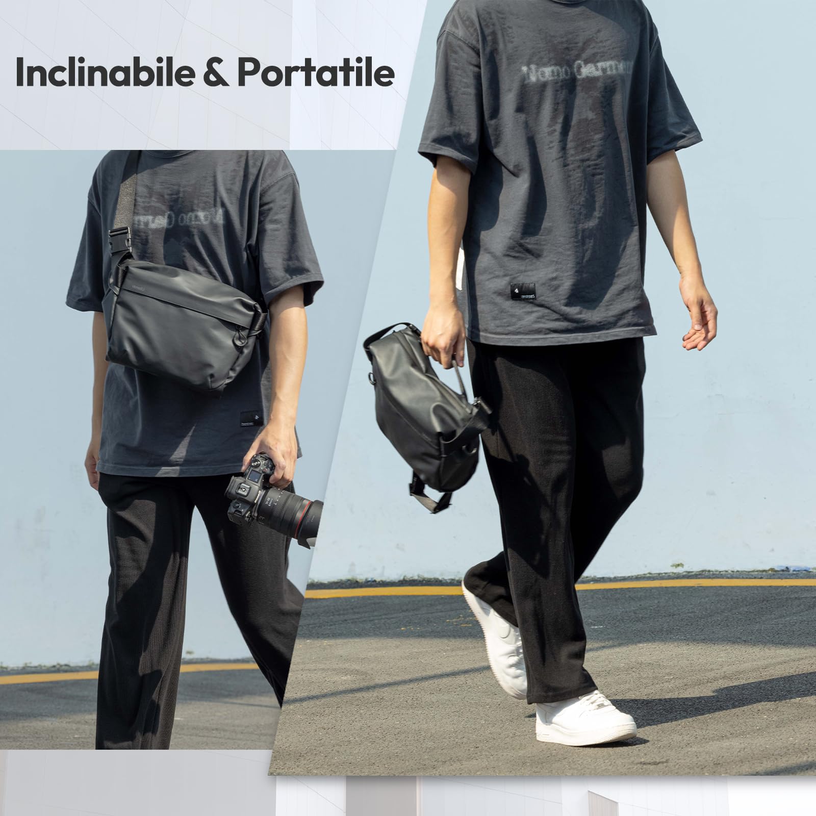 VIJIM Borsa Fotografica, Borsa per Macchina Fotografica Impermeabile