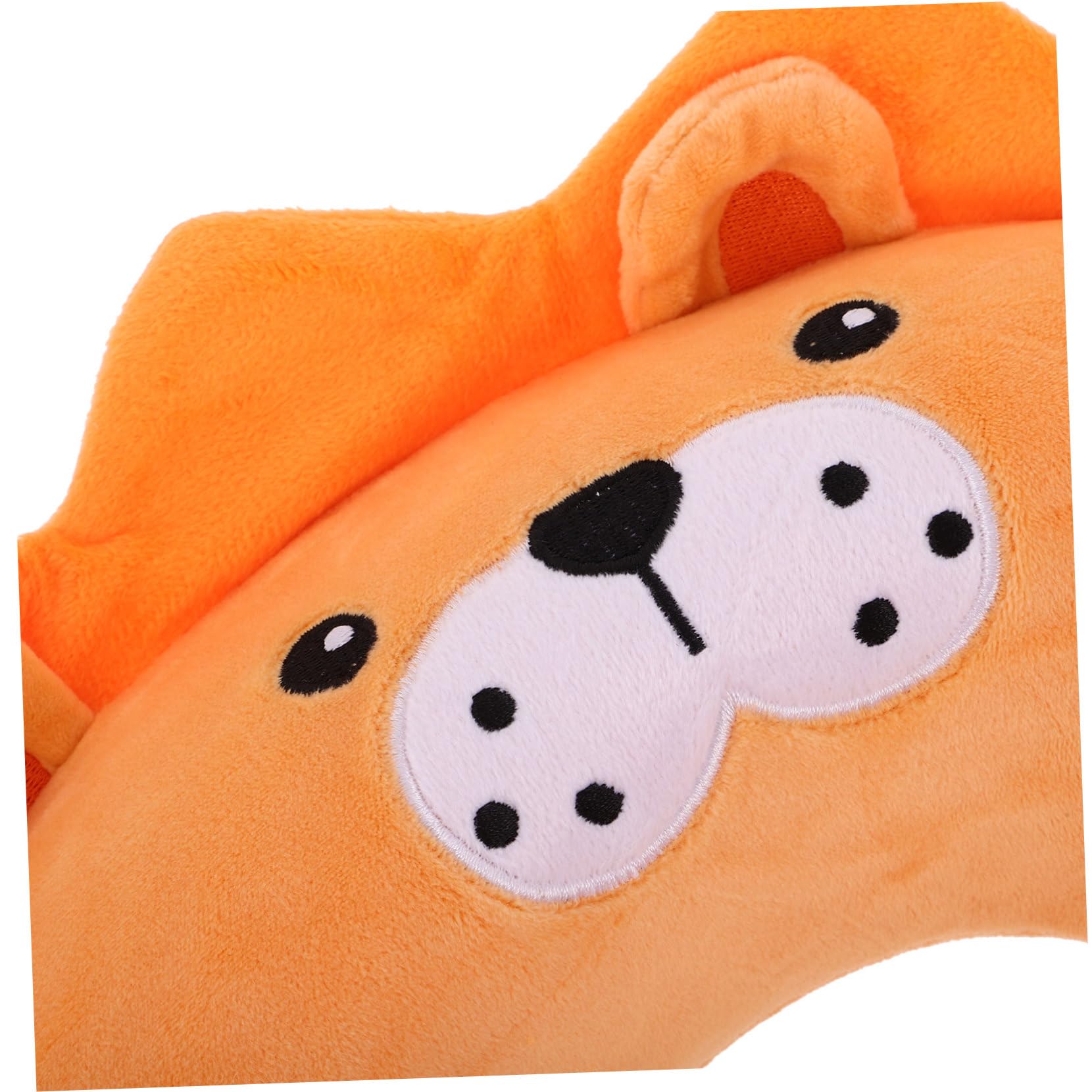 Almohada Cervical Espuma Viscoelástica, Diseño de Dibujos Animados en Forma Reduce la Fatiga del Cuello de Viaje para Coche y Avión