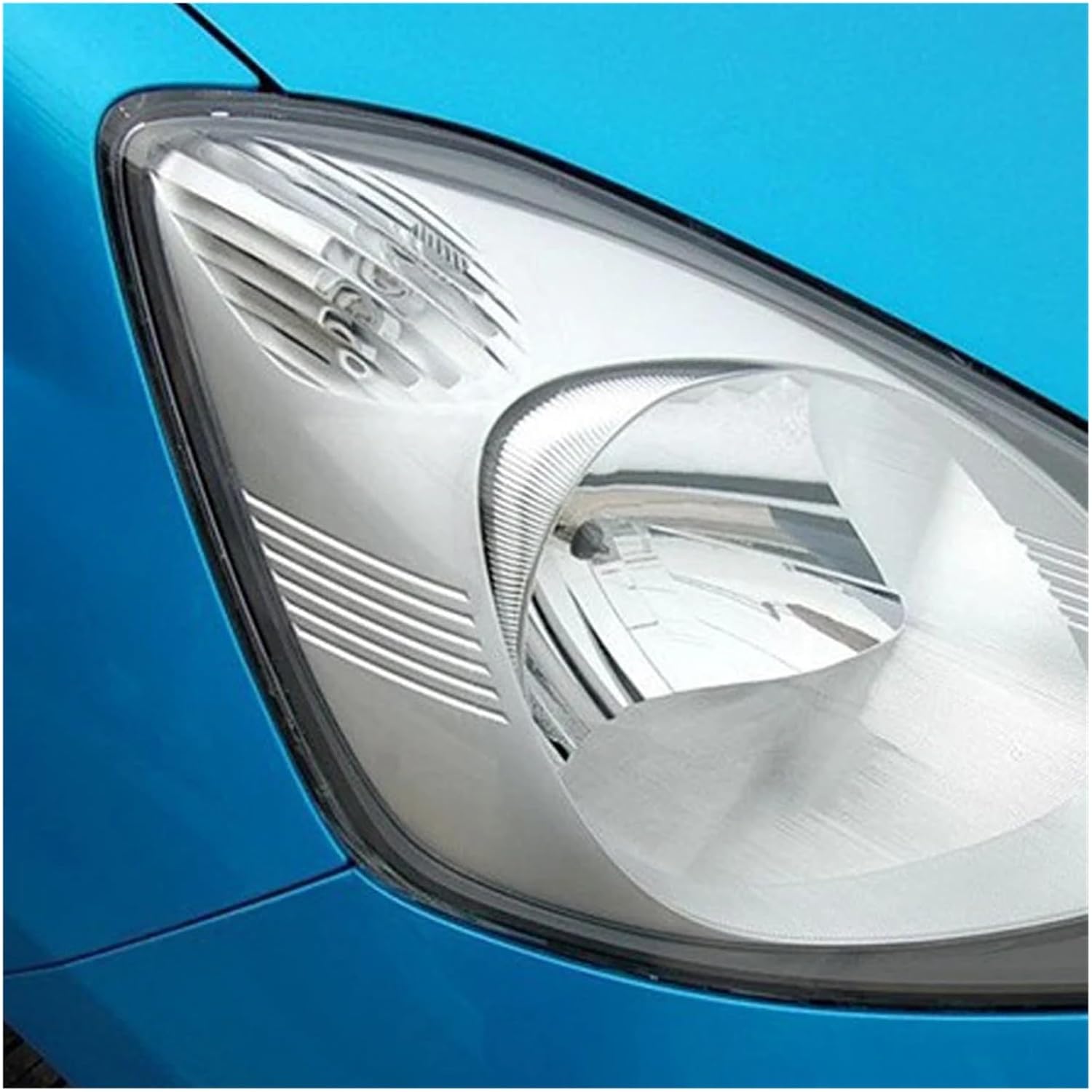 Car Headlight Cover Headlamp Lens Compatible For Honda Fit Jazz Hatchback 2008-2010 Glass Replacement Clear Front Light Cap Case Auto Shell(Right)