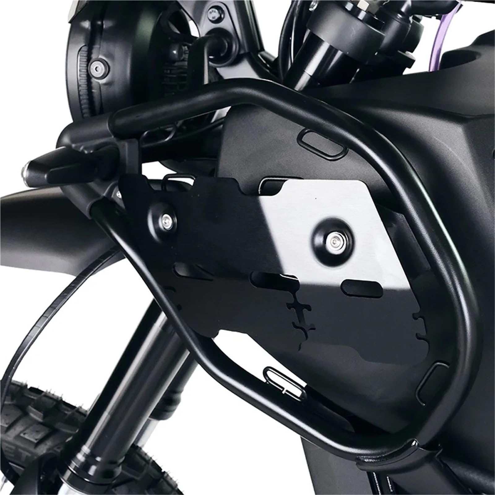 Przednia Osłona Chłodnicy Do Royal Enfield Himalayan 450 + 2024 | Gmole ochronne motocykla Motocykl Przednia Osłona Chłodnicy