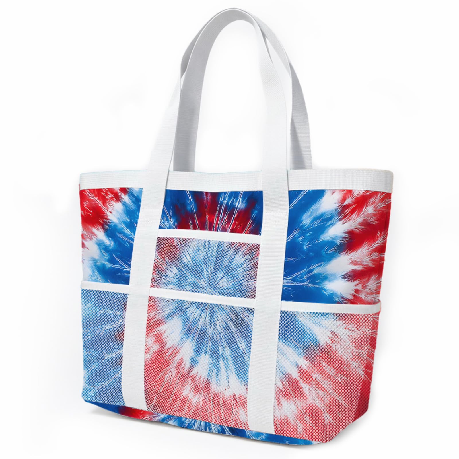 Strandtasche Strandtasche mit Reißverschluss Handtaschen Beach Bag Handbag Faltbar Einkaufstasche Sandschutz Strandtaschen Badetasche Strand Tasche Pool Bag