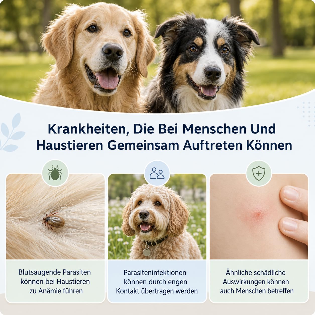 Evacare 12 Monate Floh- Und Zeckenfrei Natürlicher Hunde Anhänger Ohne Chemische Pestizide Mit Langsamer Freisetzung Leichtem Tragegefühl Für Welpen Kleine Mittlere Und Große Hunde (Grün,1PCS)