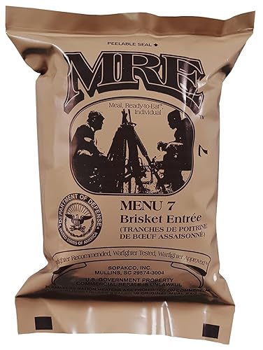 Ultimate MRE, pack FECHA impresa en cada comidameal-ready-to-eat. Inspeccionado Certificado fresco por Ammo Can Man. Pack FECHA 82014o versiones