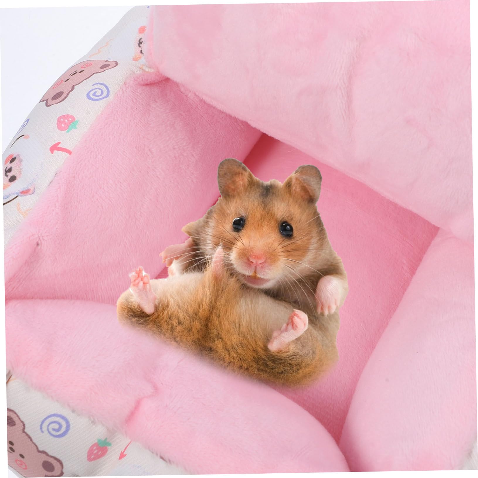 WOONEKY Hamster Hängematte als Bequemes Bett, 1 Satz, Metall Baumwolle