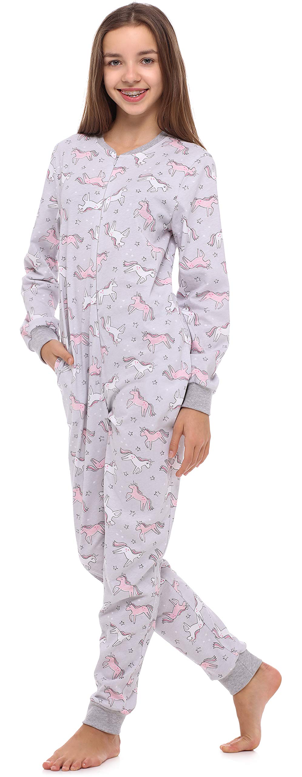 Merry Style Pijama Entero 1 Pieza Vestido de Casa Algodón MS10-235