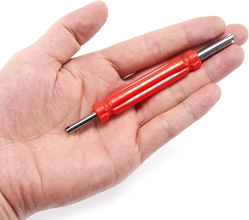 Miniatura 3 de ThreeH 103 piezas R134A AC coche auto aire acondicionado válvula núcleo conjunto con 2 vías removedor herramientas kits para reparar el sistema de