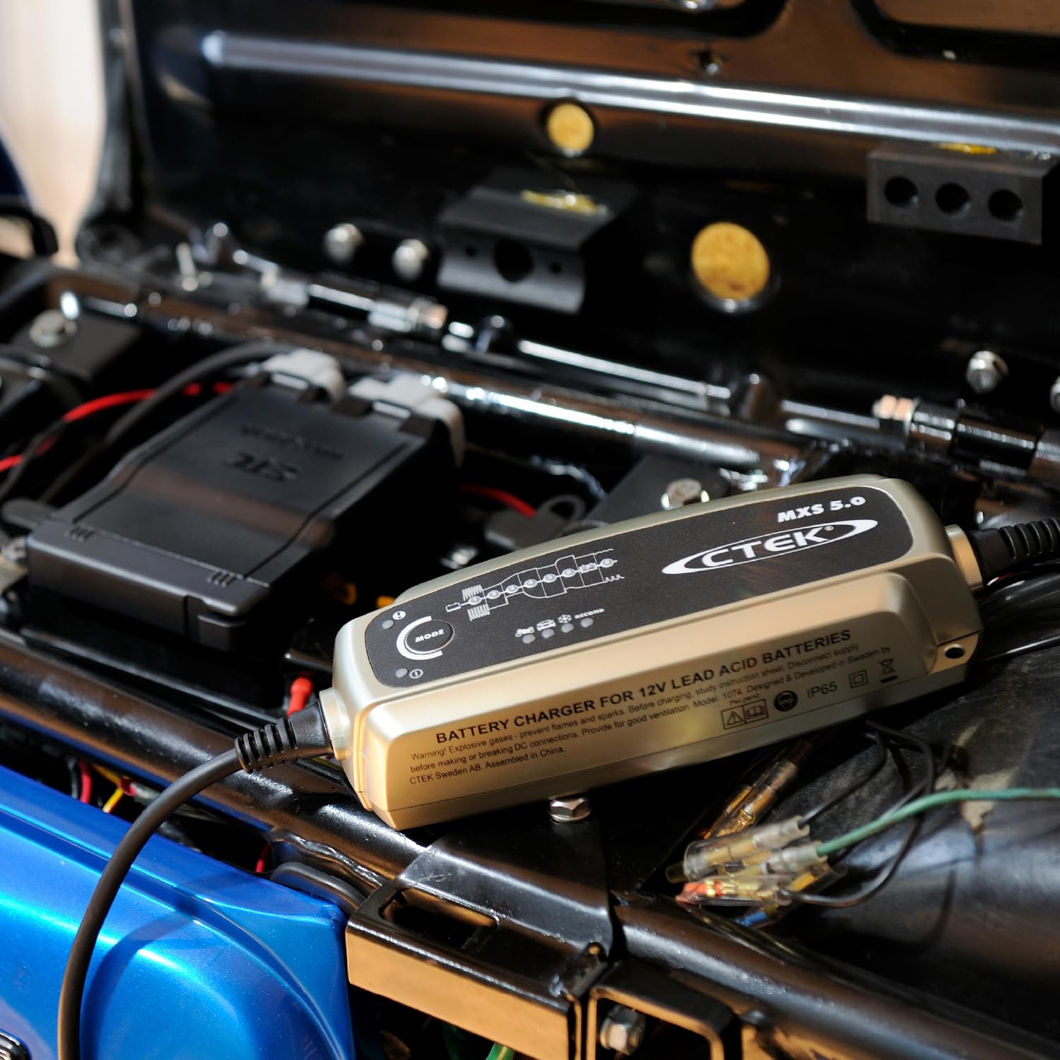 Amazon | デイトナ(Daytona) バイク バッテリー充電器 12V 防水 IP65