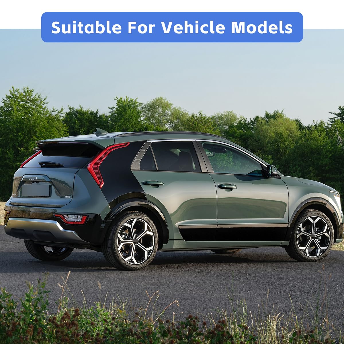 4-Piece Mud Flap Set For Kia Niro HEV & EV 2023-2025 - Front & Rear Splash Guards Protection