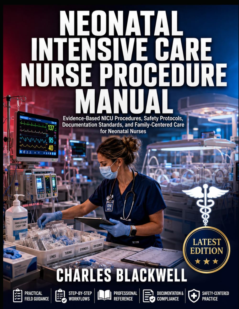 NEONATAL INTENSIVE CARE NURSE PROCEDURE MANUAL: Evidence-Based NICU Procedures, Safety Protocols, Documentation Standards, and Family-Centered Care for Neonatal Nurses