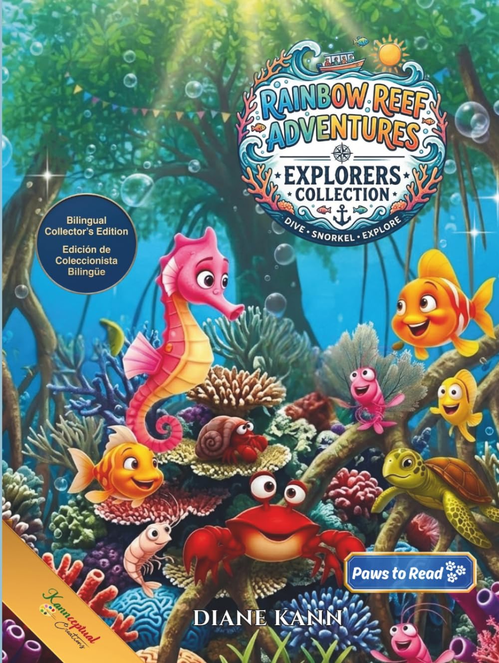 Rainbow Reef Adventures - Explorers Collection: Library Edition - Books 7-9 (Rainbow Reef Adventures Series)