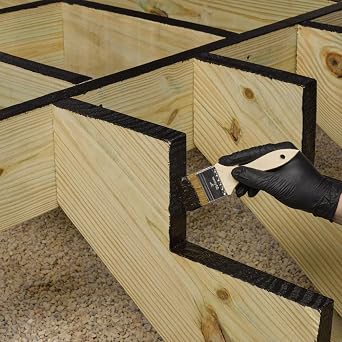 إطار سطح السفينة Fastenmaster مطلي بطبقة مقاومة للماء سعة 1 جالون