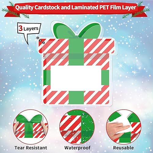 Vista 80 de Juego de decoración de invierno "Snow in Love with Jesus" (La nieve está enamorada de Jesús), con fondo, recortes y bordes de nieve para aula